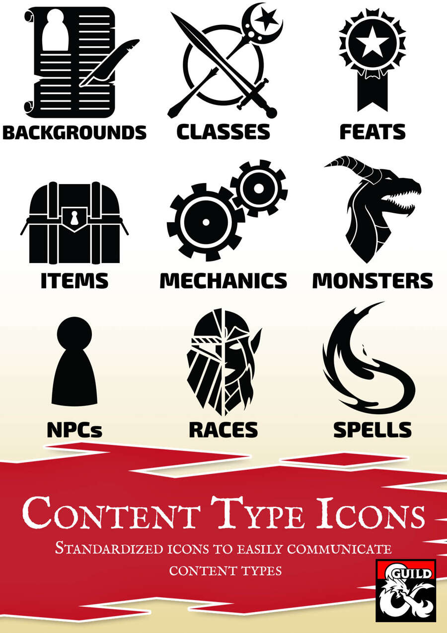 Content Type Icons