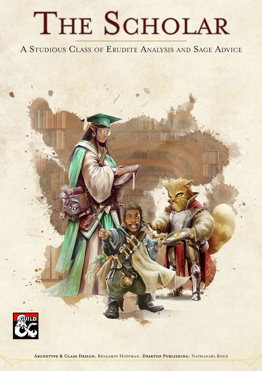 Scholar Class by Benjamin Huffman for Sterling Vermin Adventuring Co.